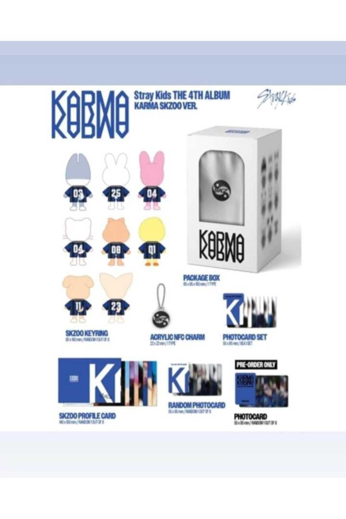 [SOUND WAVE POB] Stray Kids – The 4th Full Album [KARMA] (SKZOO VER.)