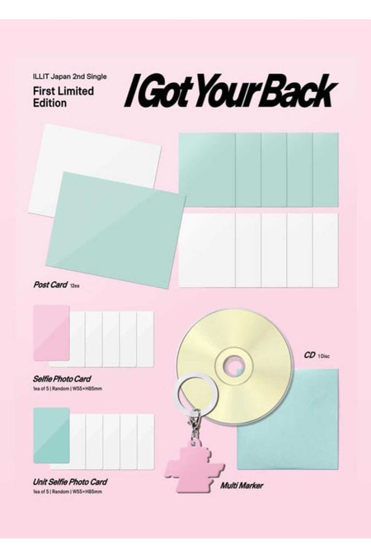 ILLIT - Japan 2nd Single [I GOT YOUR BACK] First Limited Edition