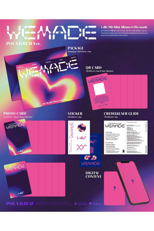 i-dle - 9th Mini Album [We made] POCAALBUM Ver.