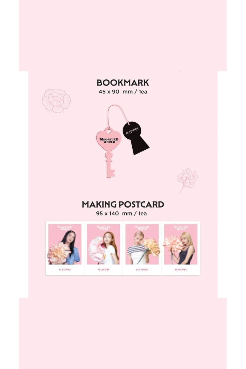 BLACKPINK - THE GAME PHOTOCARD COLLECTION [MINIATURE WORLD]