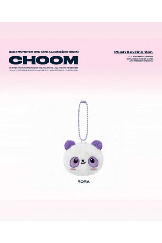 BABYMONSTER - 3rd Mini Album [춤 (CHOOM)] Plush Keyring RORA Ver.