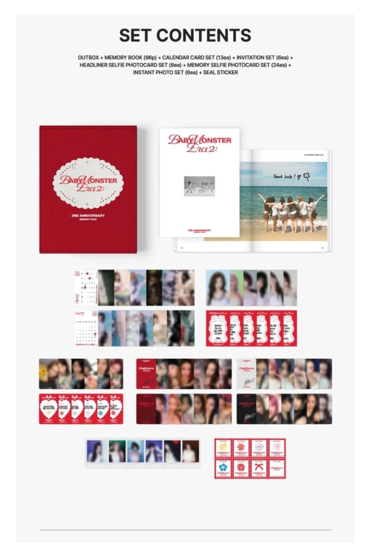 [WEVERSE POB'lu] BABYMONSTER : ERA II | BABYMONSTER 2nd Anniversary Memory Pack