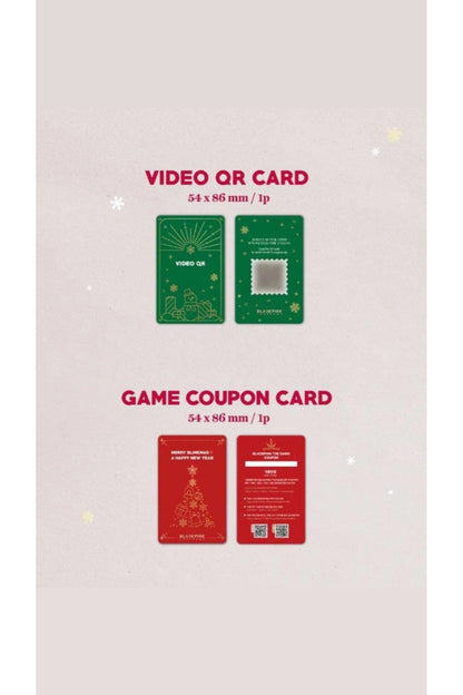 BLACKPINK THE GAME PHOTOCARD COLLECTION CHRISTMAS