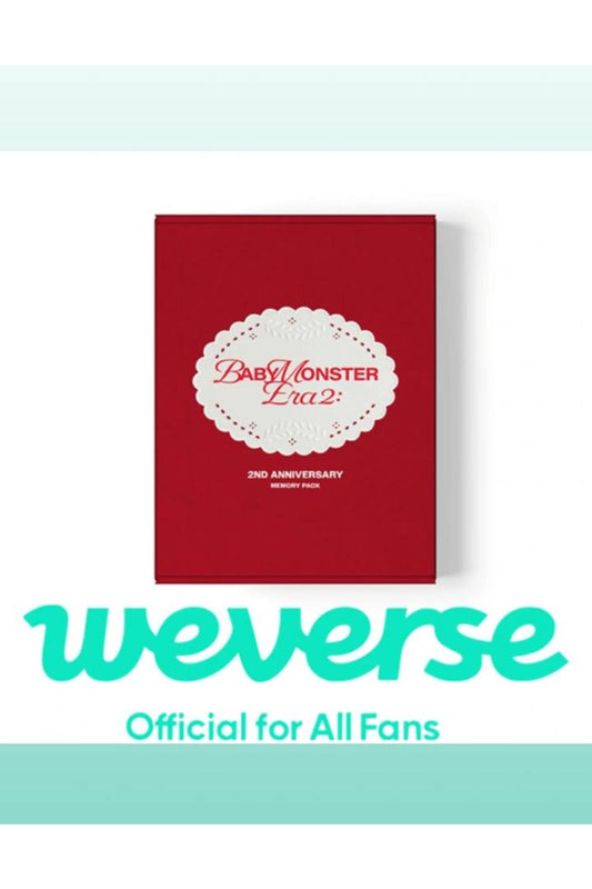 [WEVERSE POB'lu] BABYMONSTER : ERA II | BABYMONSTER 2nd Anniversary Memory Pack