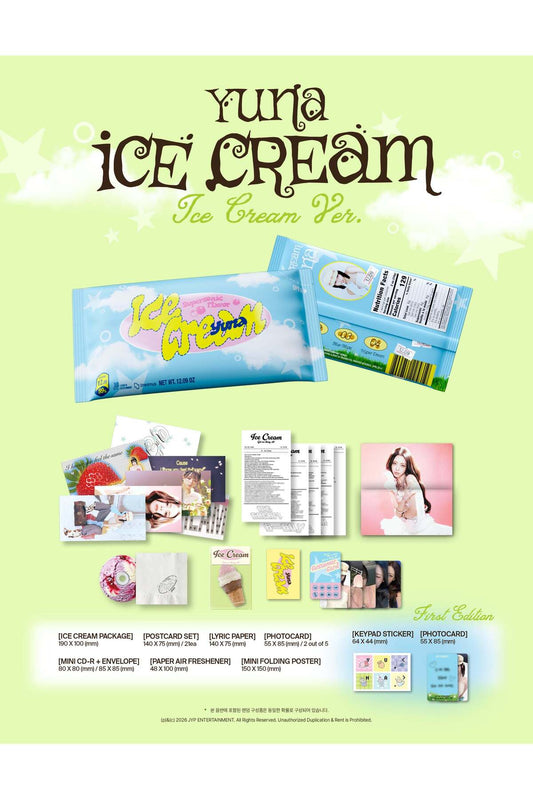 YUNA (ITZY) - [Ice Cream] Ice Cream Ver. Album