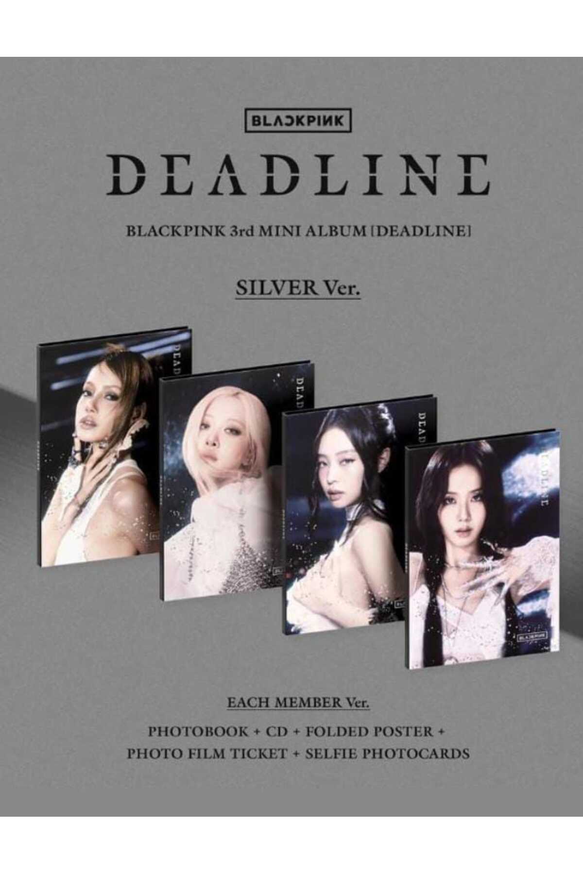 (Withmuu POB'lu) BLACKPINK - 3rd Album [DEADLINE] SILVER Ver. Jisoo