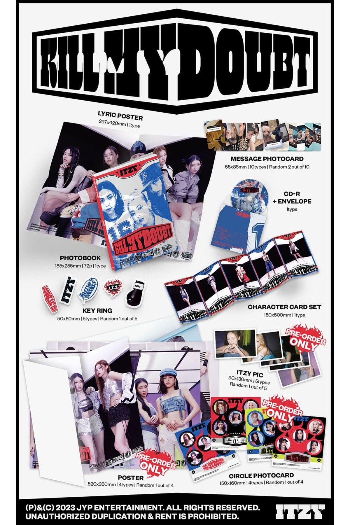 ITZY - [KILL MY DOUBT] LIMITED EDITION Album