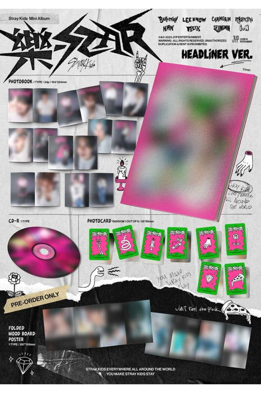 STRAY KIDS – ROCK-STAR (樂-STAR) (HEADLINER VER.) Album