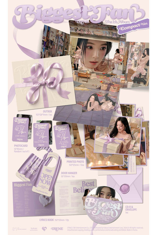 IRENE - 1st Album [Biggest Fan] Compact Ver.