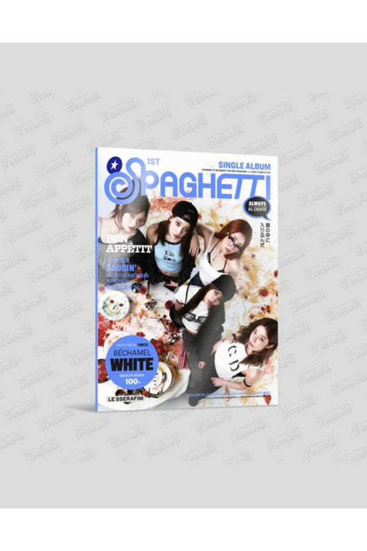 LE SSERAFIM - 1st Single Album [SPAGHETTI] COMPACT Ver.