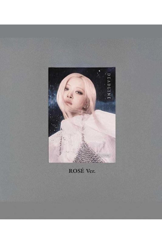 BLACKPINK - 3rd Album [DEADLINE] SILVER Ver. Rosé