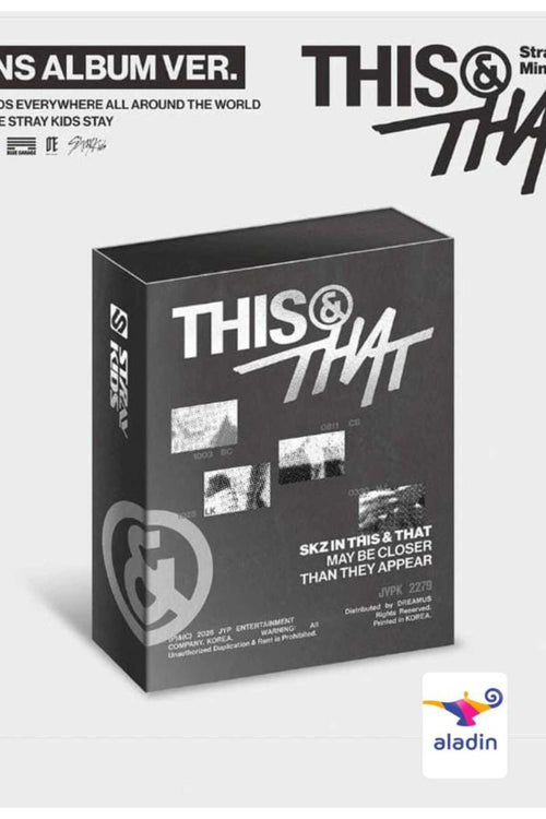 (Aladin POB'lu) Stray Kids - [THIS & THAT] Album