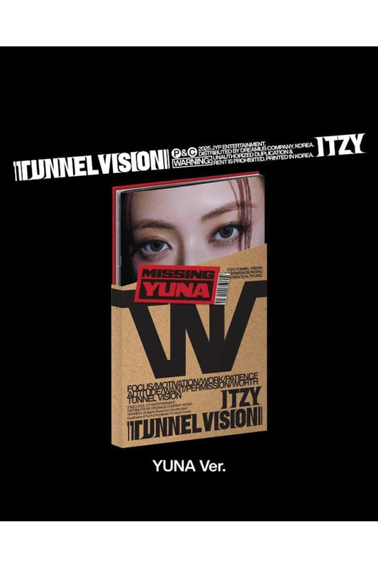 ITZY - [TUNNEL VISION] Member Ver. Album