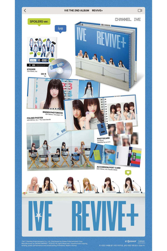 IVE - 2nd Album [REVIVE+] SPOILERS Ver.