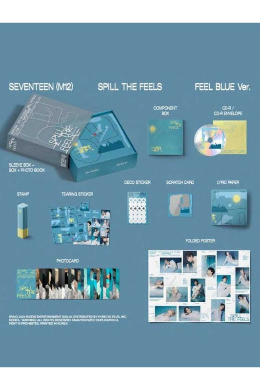 SEVENTEEN – 12th Mini Album [SPILL THE FEELS]