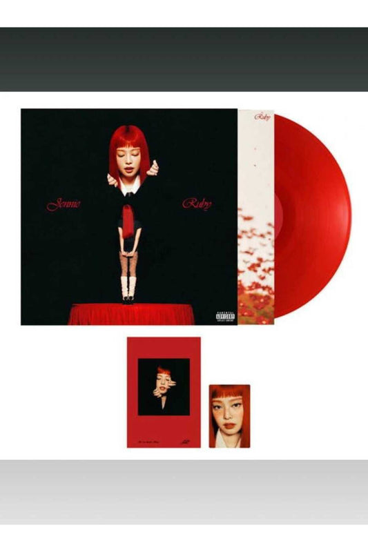 JENNIE (BLACKPINK) Ruby Album Transparent Red International edition