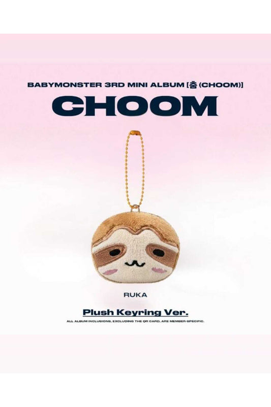 BABYMONSTER - 3rd Mini Album [춤 (CHOOM)] Plush Keyring RUKA Ver.