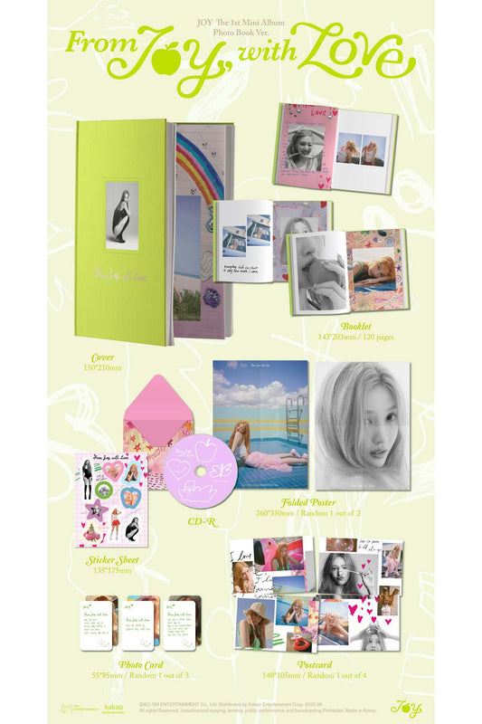 JOY - 1st Mini Album [From JOY, with Love] Photo Book Ver.