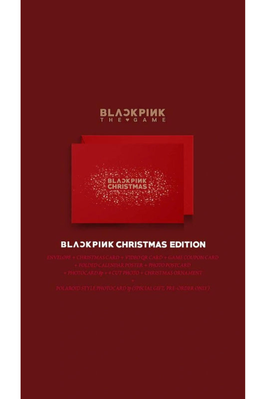 BLACKPINK THE GAME PHOTOCARD COLLECTION CHRISTMAS