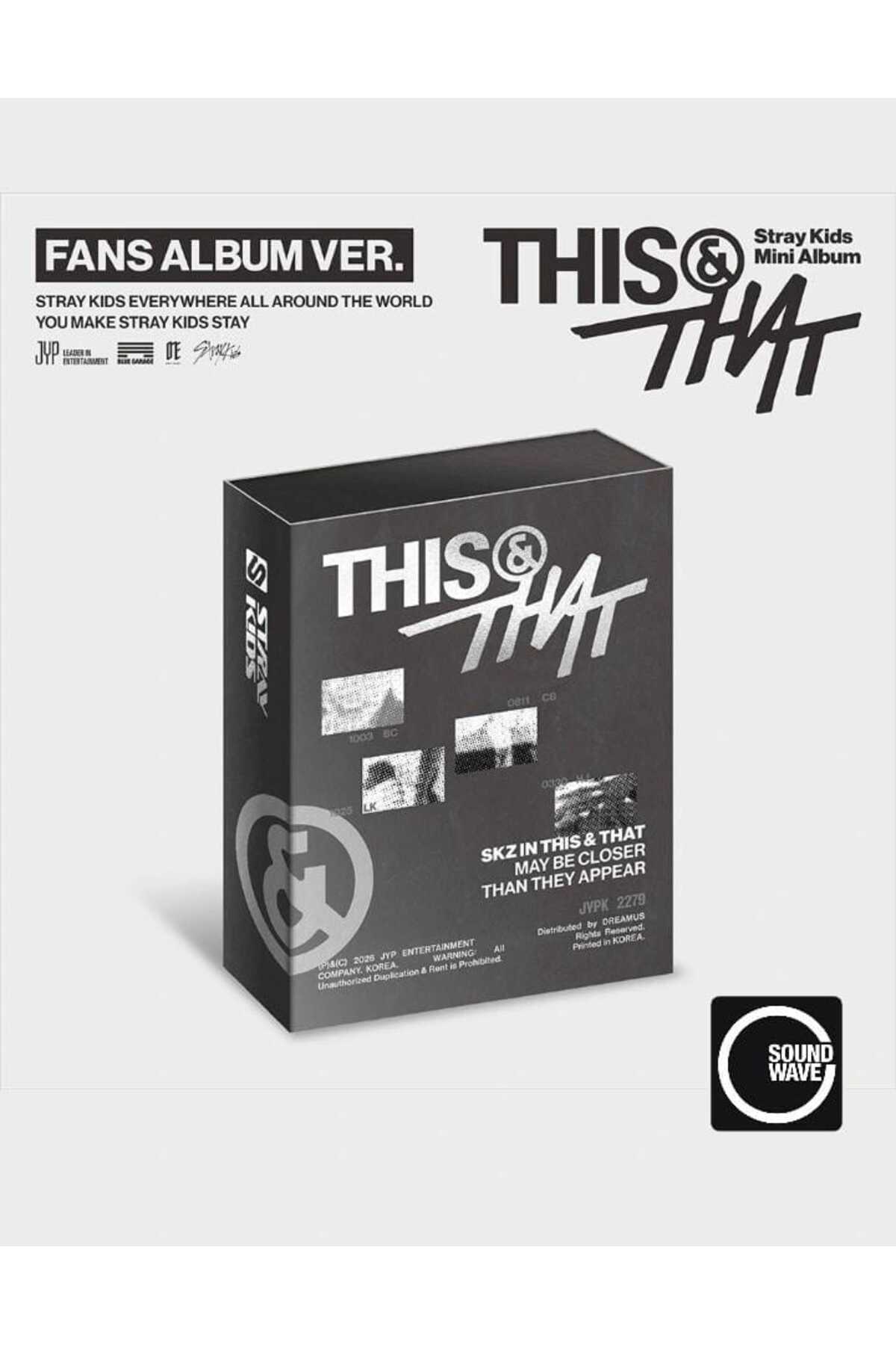 (Soundwave POB'lu) Stray Kids - [THIS & THAT] Album