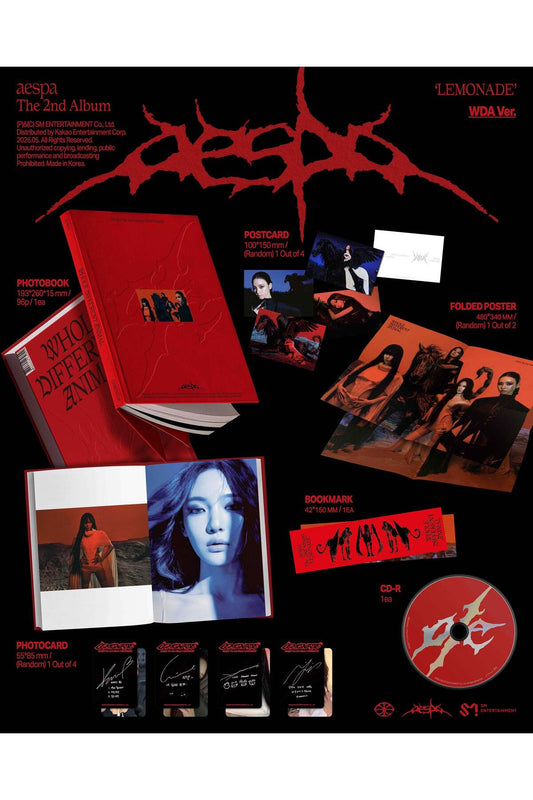 Aespa - 2nd Album [LEMONADE] WDA Ver.