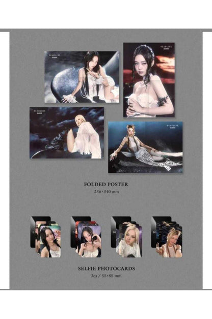 (Withmuu POB'lu) BLACKPINK - 3rd Album [DEADLINE] SILVER Ver. Jennie