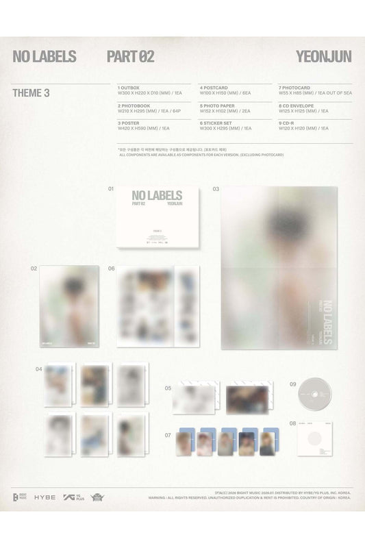 YEONJUN - [NO LABELS: PART 02] Album