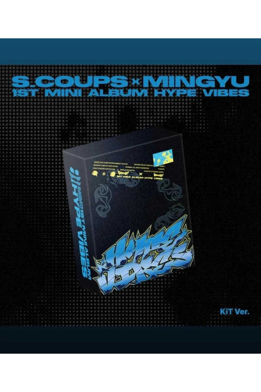 S.COUPS X MINGYU (SEVENTEEN) - 1st Mini Album [HYPE VIBES] Standard Ver.