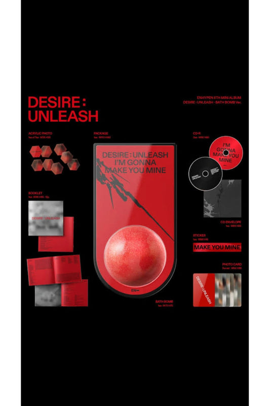 ENHYPEN - DESIRE : UNLEASH (BATH BOMB VER.)
