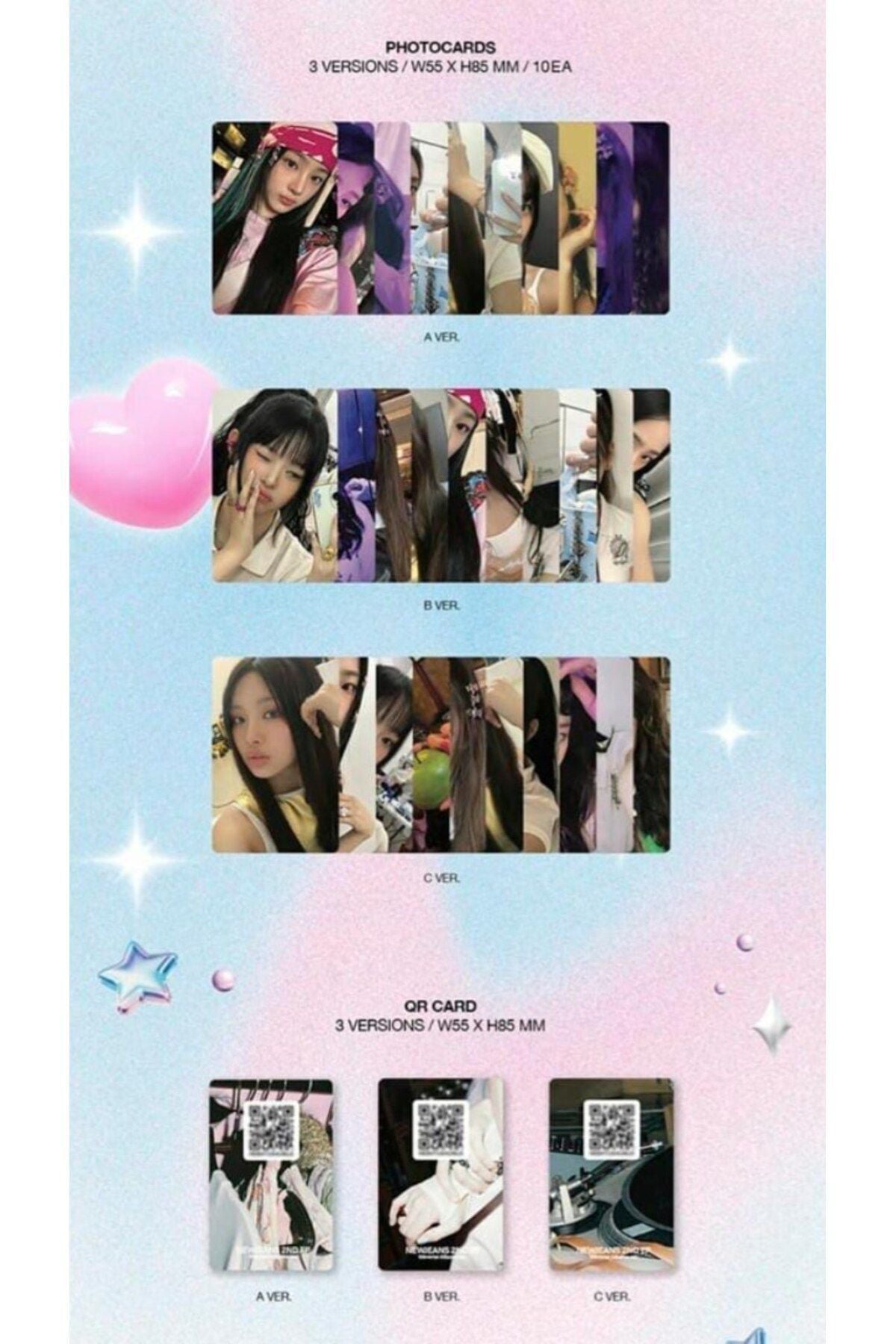 Newjeans - Get Up Weverse (RANDOM) Vers. Albüm