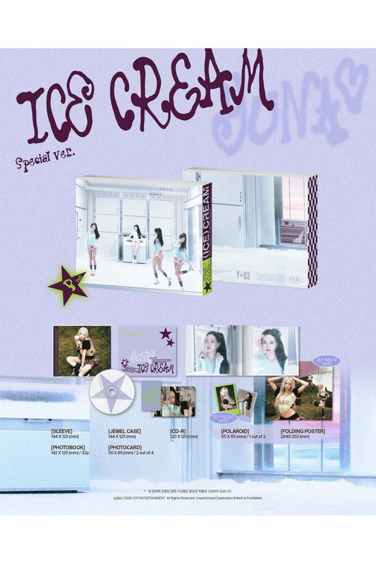 YUNA (ITZY) - [Ice Cream] SPECIAL Ver. Album