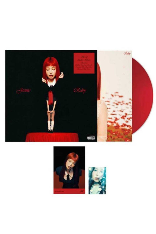 JENNIE (BLACKPINK) Ruby Album Int. Opaque Red edition