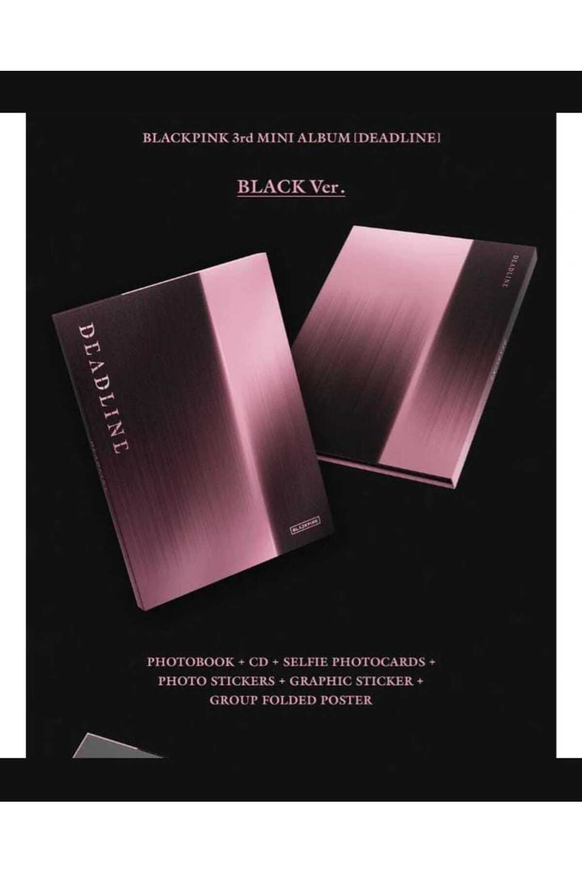 (Withmuu POB'lu) BLACKPINK - 3rd Album [DEADLINE] BLACK Ver.