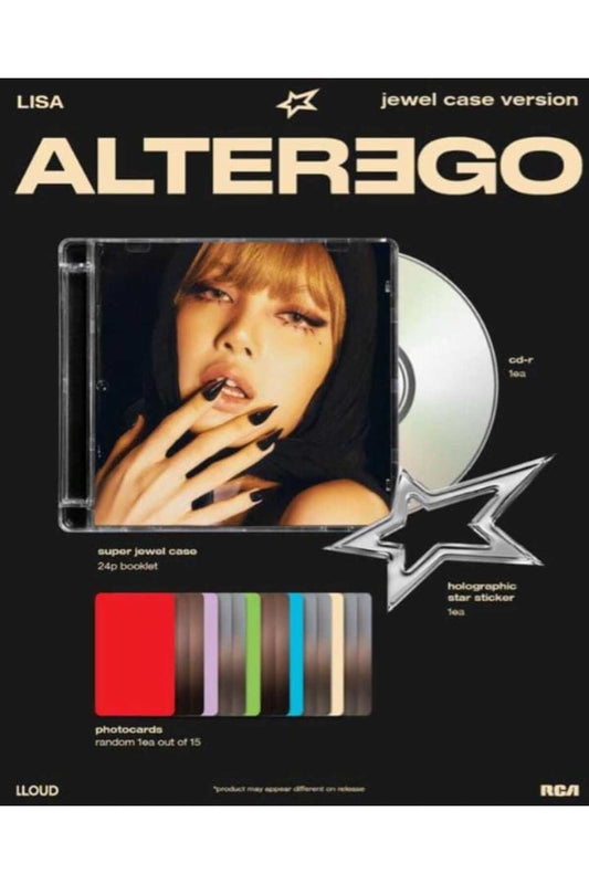 LISA (BLACKPINK) – [Alter Ego] Jewelcase Vers. Albüm