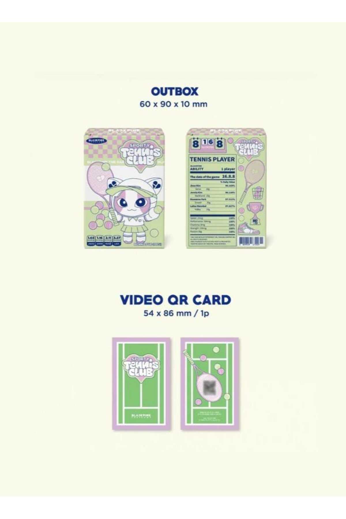 BLACKPINK - [THE GAME] Photocard Collection SPORTY BLACKPINK