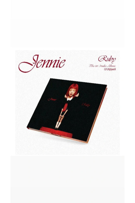 JENNIE - 1st Studio Album [Ruby] Digipack Ver. Album