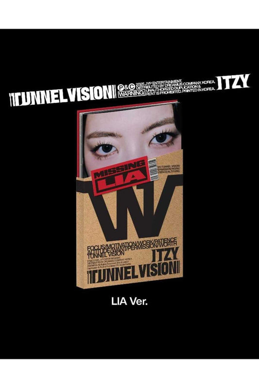 ITZY - [TUNNEL VISION] Member Ver. Album