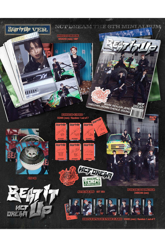 NCT DREAM - 6th Mini Album [Beat It Up] Beat It Up Ver.