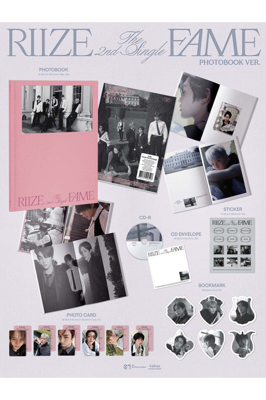 RIIZE - 2nd Single Album [Fame] Photobook Ver.