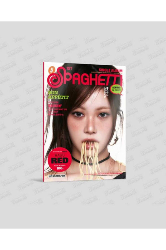 LE SSERAFIM - 1st Single Album [SPAGHETTI] COMPACT Ver.