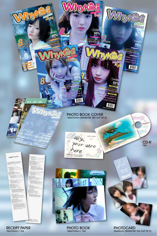 KiiiKiii - EP [WhyKiiiKiii] SUMMER ISSUE (RANDOM) Ver. Album