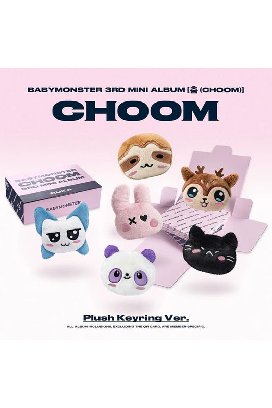 BABYMONSTER - CHOOM (Rora Plush Keyring Ver.)