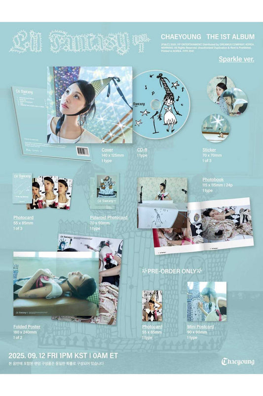 CHAEYOUNG - 1st Album [LIL FANTASY vol.1] Sparkle Ver.