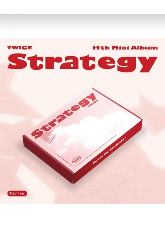 Twıce - 14th Mini Album [strategy] Standard Ver.