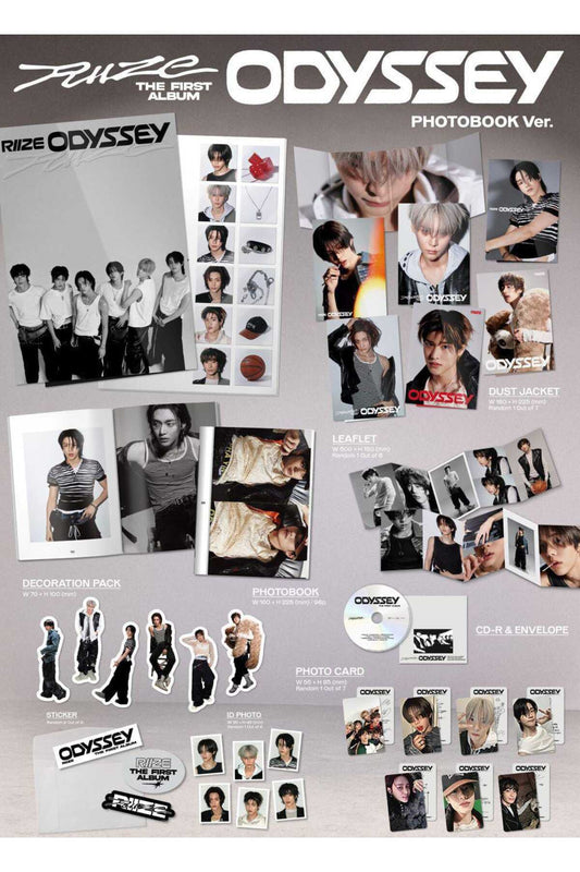 RIIZE - 1st Album [ODYSSEY] PHOTOBOOK Ver.