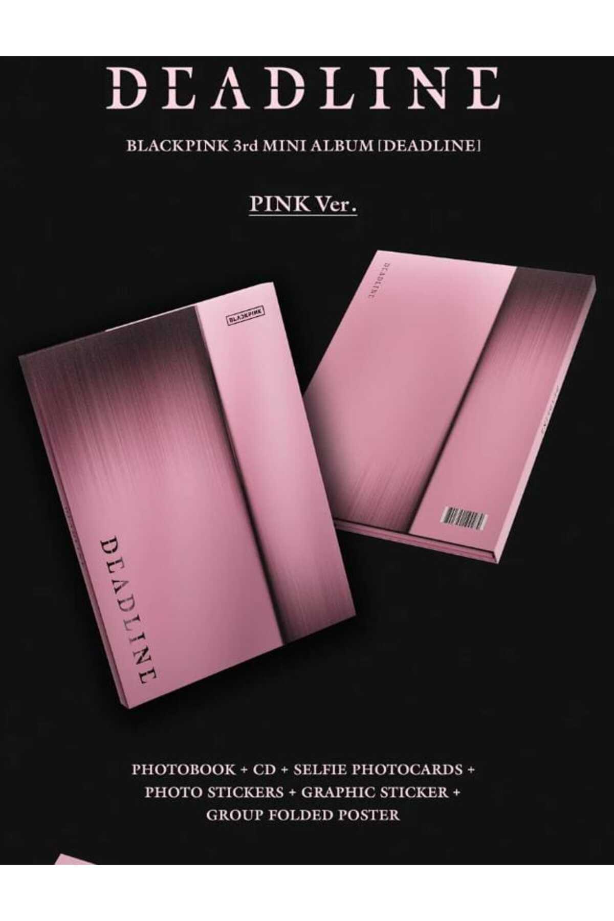 (Withmuu POB'lu) BLACKPINK - 3rd Album [DEADLINE] Pink Ver.