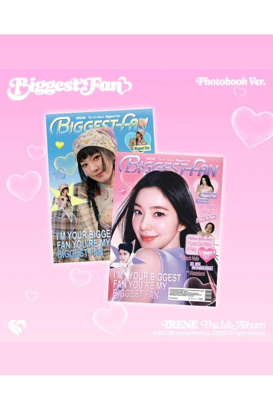 IRENE - 1st Album [Biggest Fan] Photobook Ver. (RANDOM)