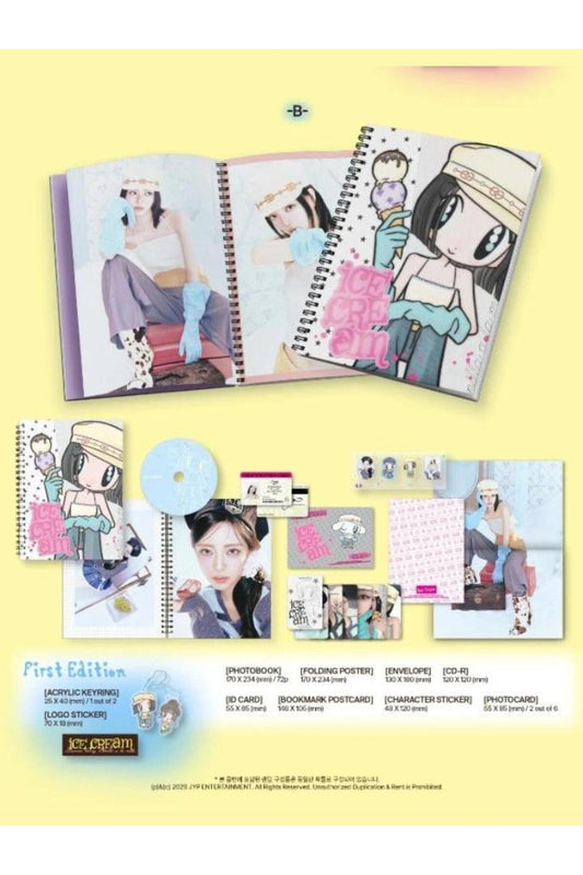 YUNA (ITZY) - [Ice Cream] Photobook Ver. Album