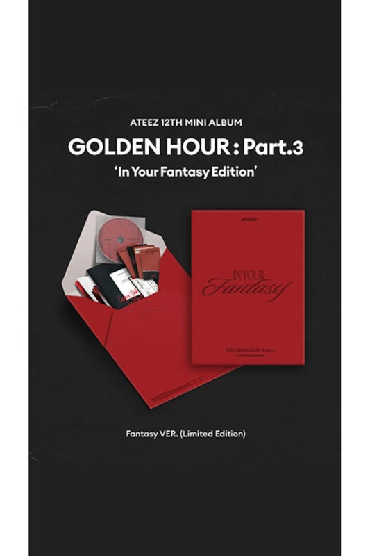 ATEEZ – 12th Mini Album [GOLDEN HOUR : Part.3 ‘In Your Fantasy Edition’] (Limited)