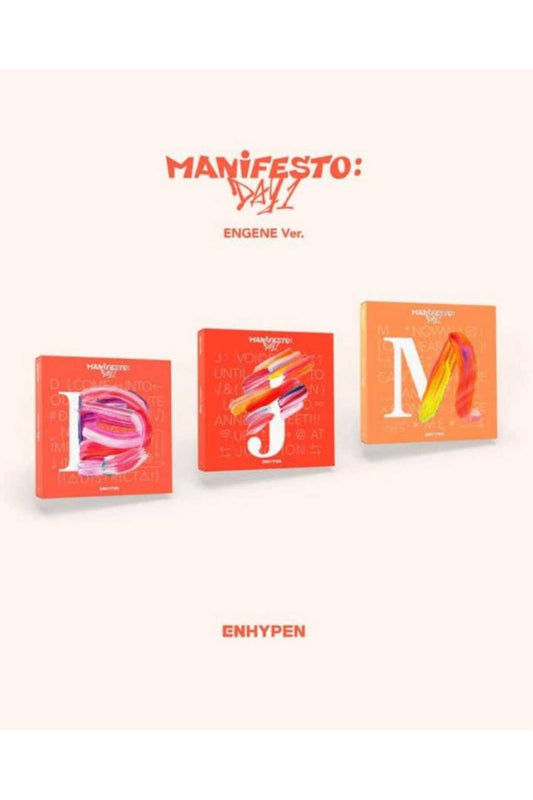 ENHYPEN - [MANIFESTO : DAY 1] ENGENE Ver. Album (Random)